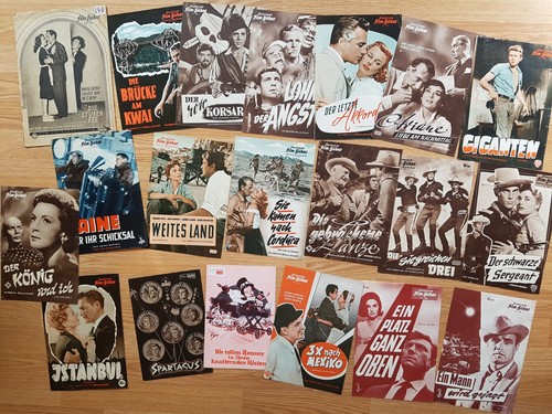 Filmprogramm konvolut - filmprogramm,