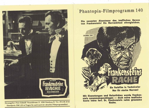 Frankensteins rache peter - frankensteins,