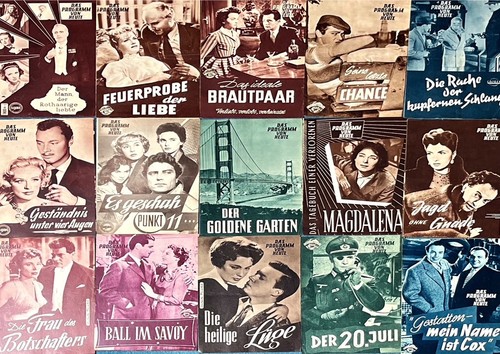 Filmprogramme programm von - filmprogramme,