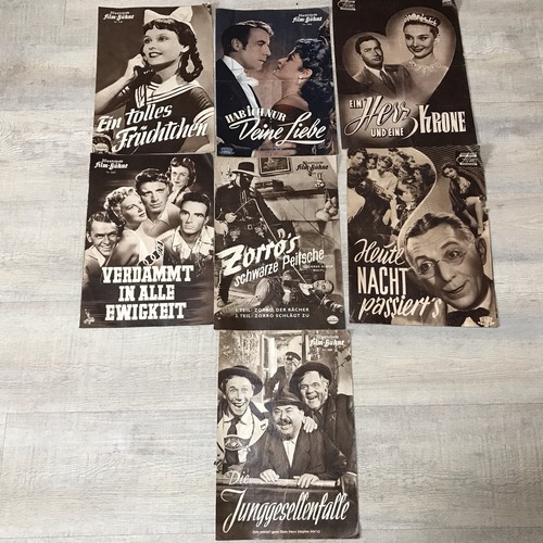 Filmprogramm illustierte - 7x,