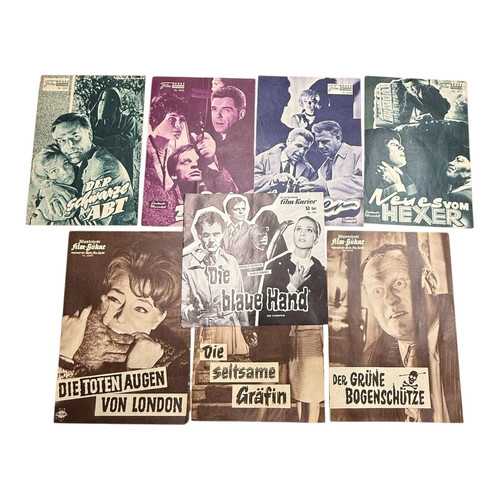 Filmprogramme illustrierte - filmprogramme,