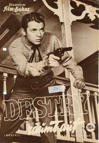 Filmprogramm destry räumt - "destry,