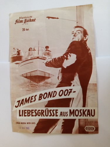 James bond filmprogramm zum - -,