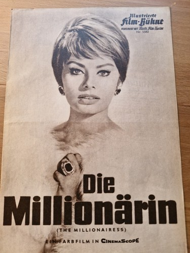 Filmprogramm die millionärin - filmprogramm,