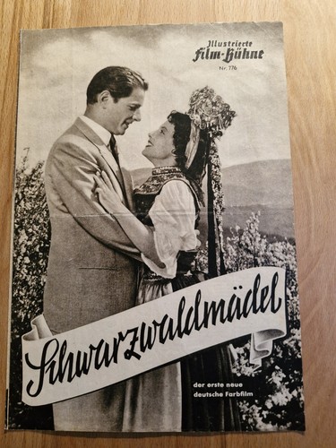 Filmprogramm schwarzwaldmädel - filmprogramm,