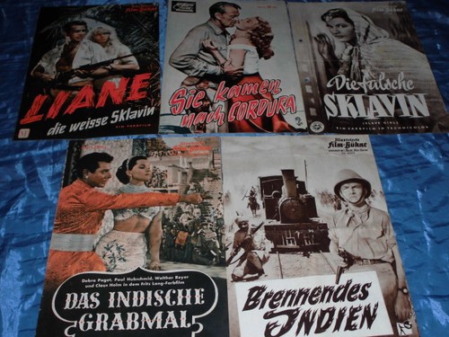 Film programme 50er 60er - programme,