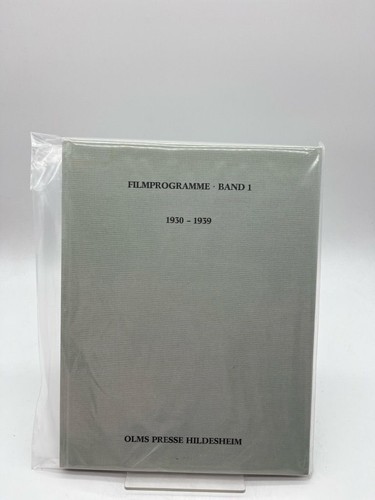 Filmprogramme 1930 1939 - filmprogramme,, bd.1,