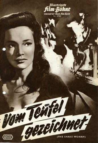 Filmprogramm vom teufel - filmprogramm, "vom