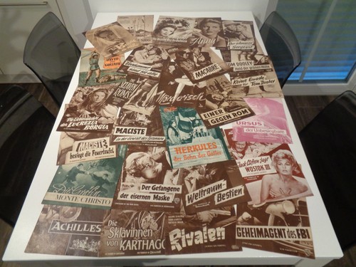 Teiliges filmprogramm set - teiliges,