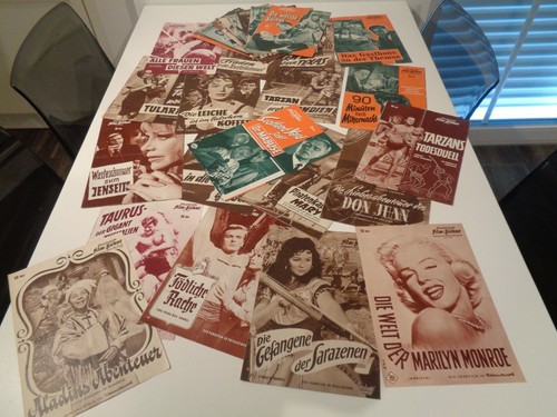 Teiliges filmprogramm set - 40,