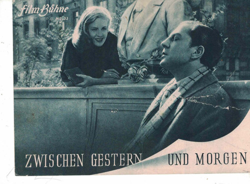 Zwischern gestern und - , morgen